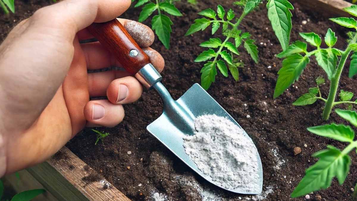bicarbonate de soude au jardin