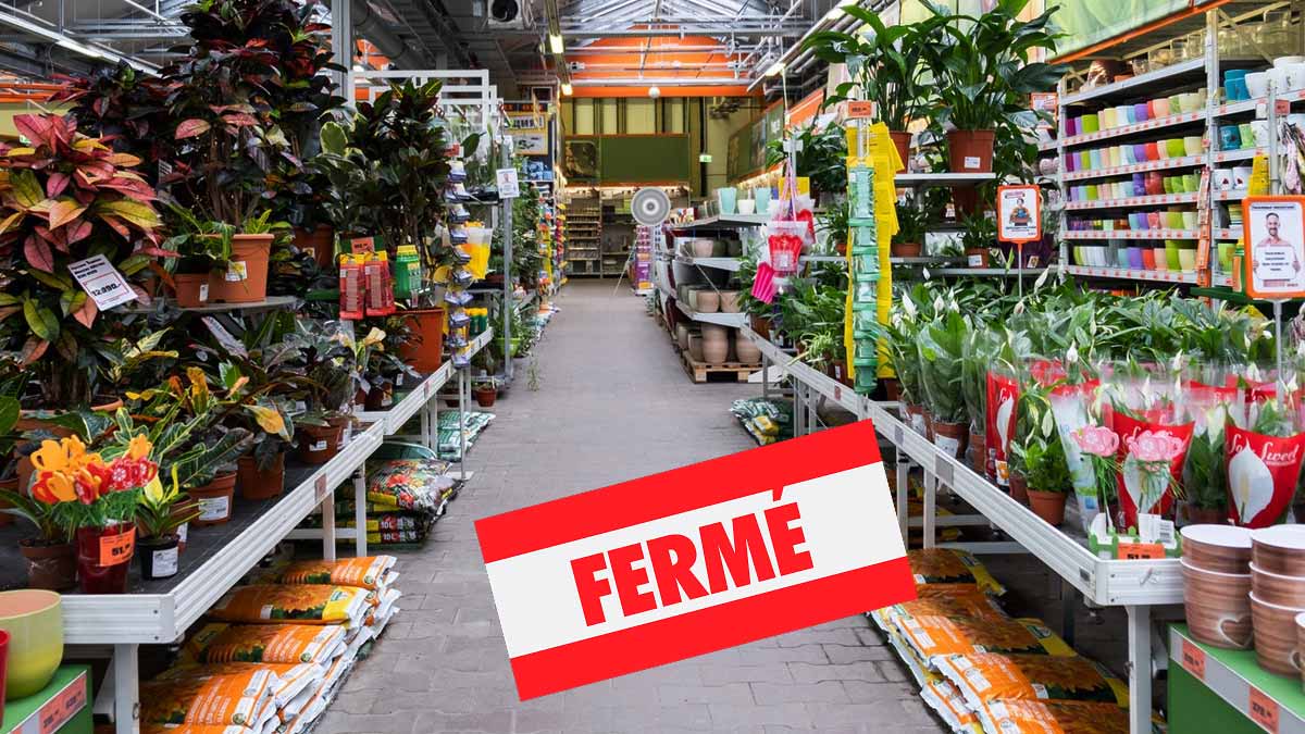 fermeture magasins Côté Nature
