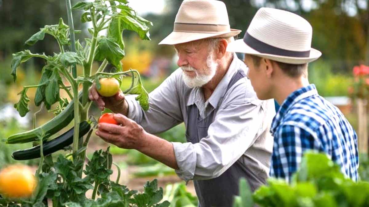 marc de café sur les tomates