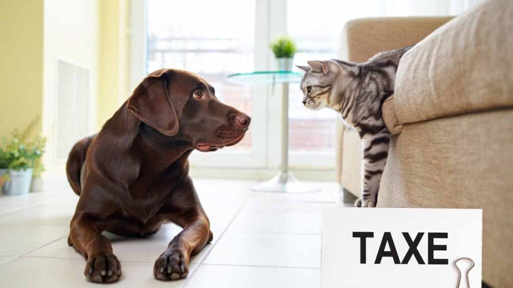 Nouvelle taxe 2025 sur les animaux de compagnie : 100 € pour un chien et 80 € pour un chat, ce qu’il faut craindre