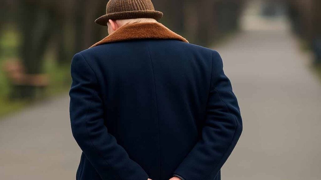 Que révèle marcher lentement avec les mains dans le dos selon la psychologie ?