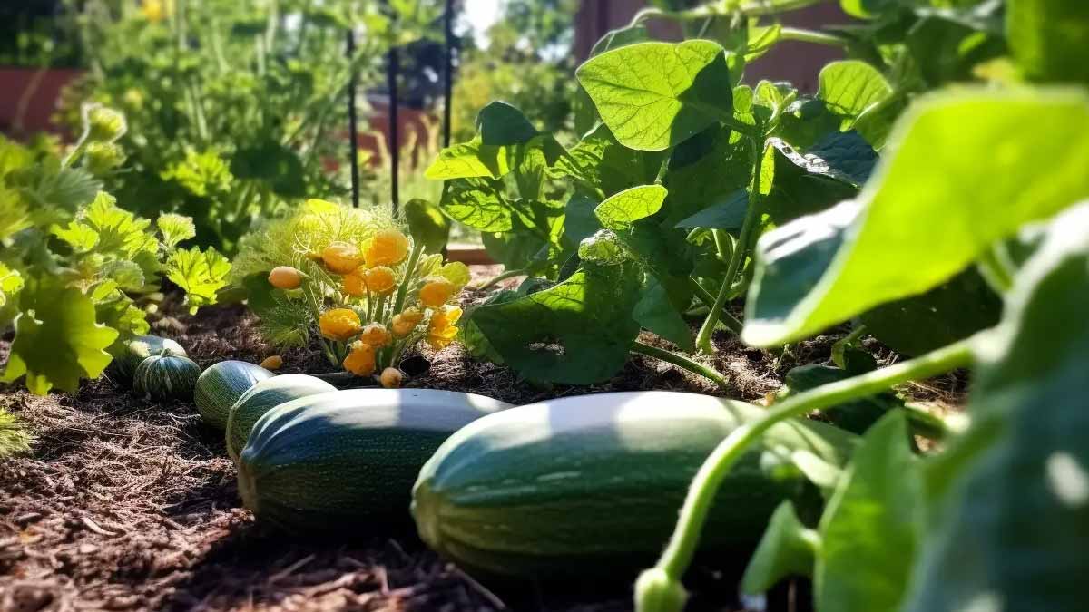 rituel matinal avec les courgettes